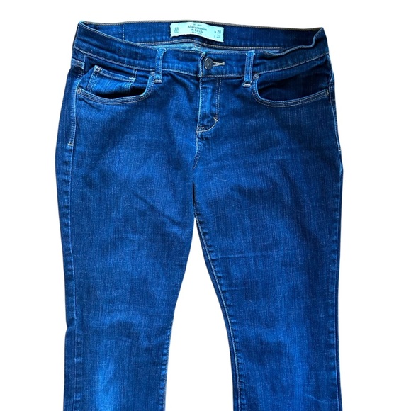Abercrombie & Fitch Dark Wash Bootcut Emma Jeans 28/33 6 - Picture 3 of 7